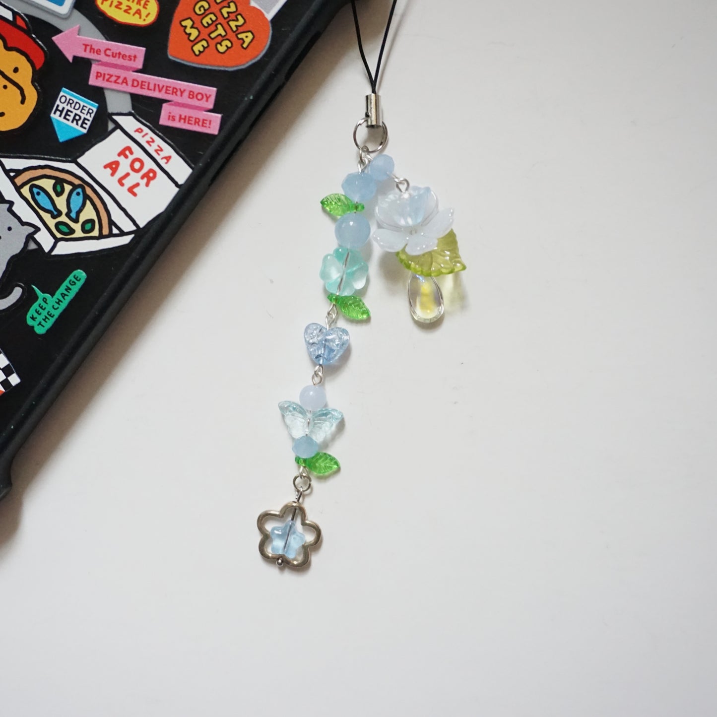 'Forget-Me-Nots' Phone Charms