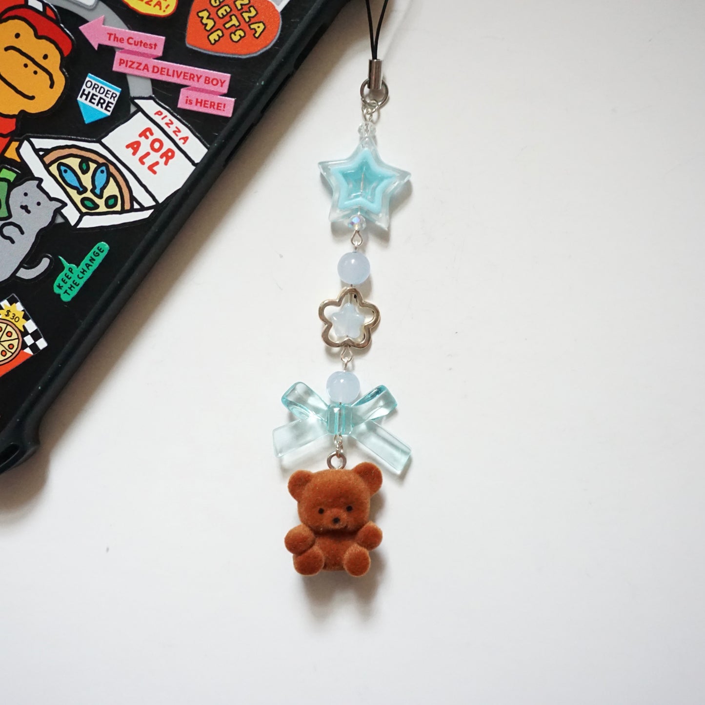 'Forget-Me-Nots' Phone Charms