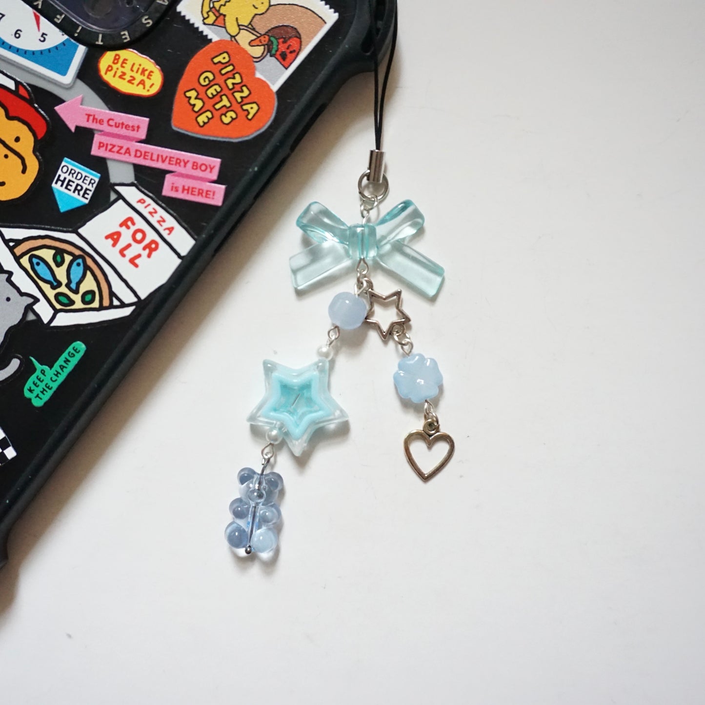 'Forget-Me-Nots' Phone Charms