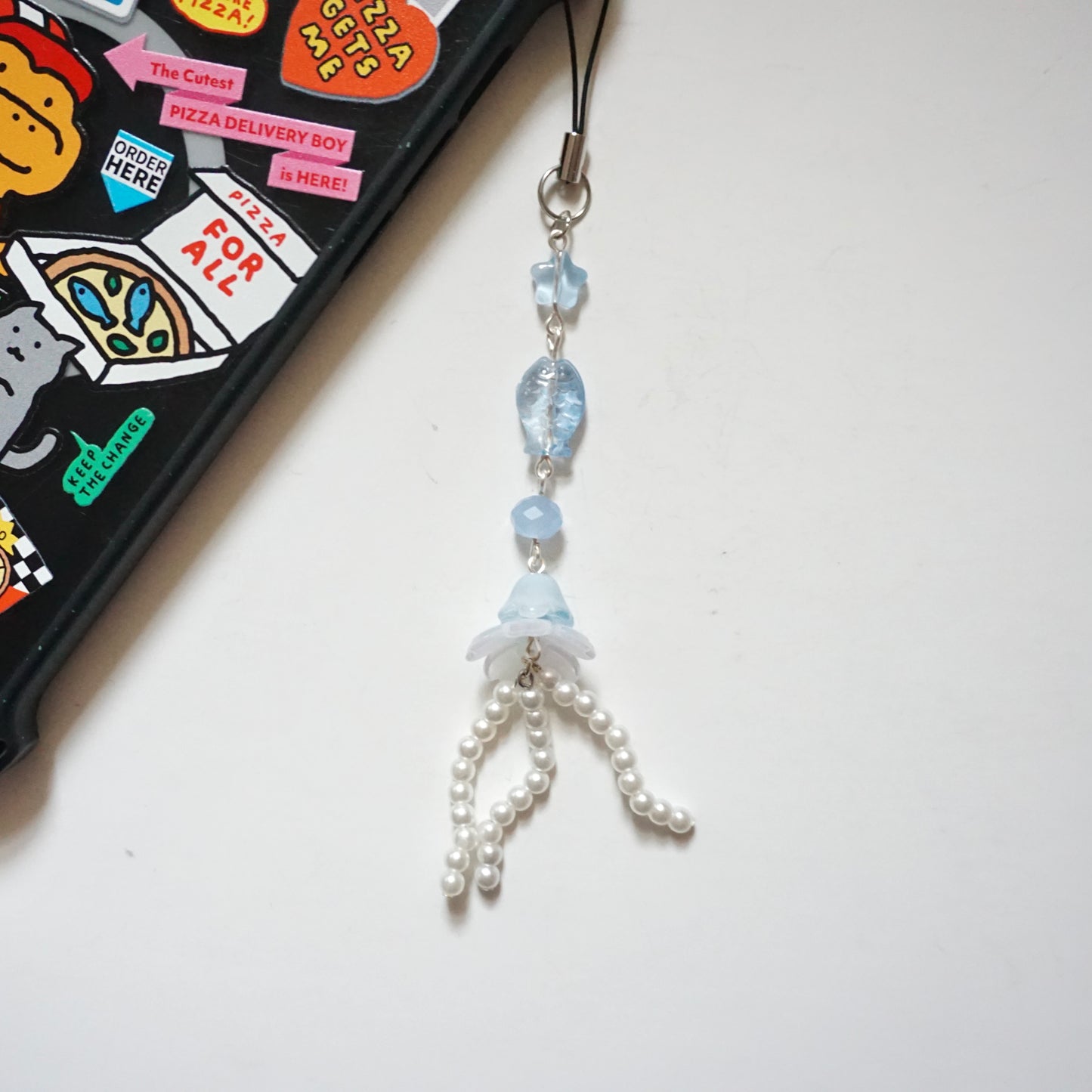 'Forget-Me-Nots' Phone Charms