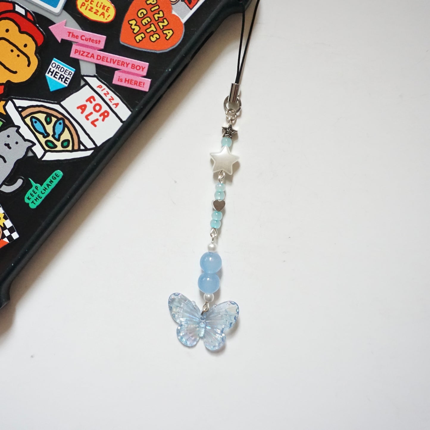 'Forget-Me-Nots' Phone Charms