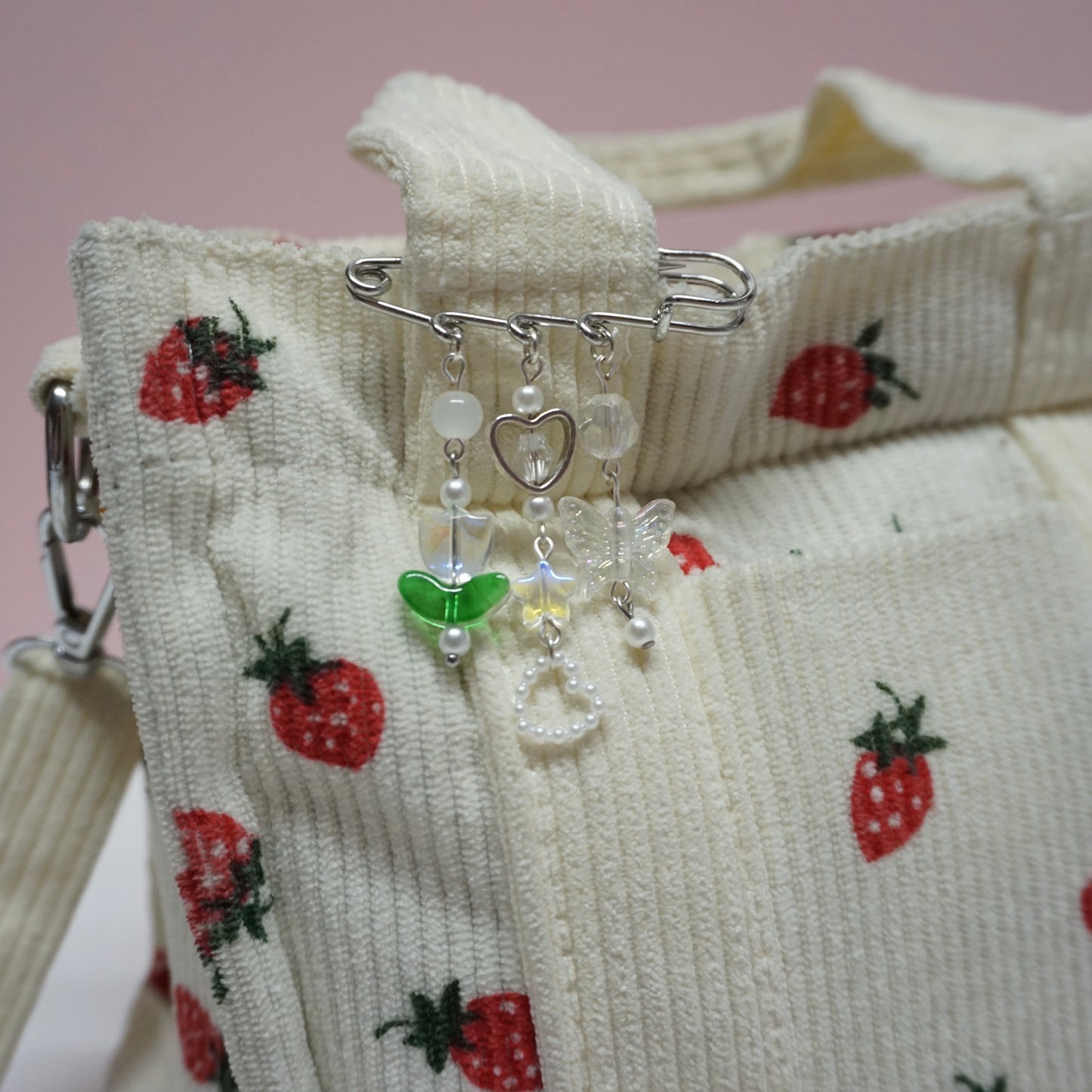 'Sweetest Whispers' Bag Pins