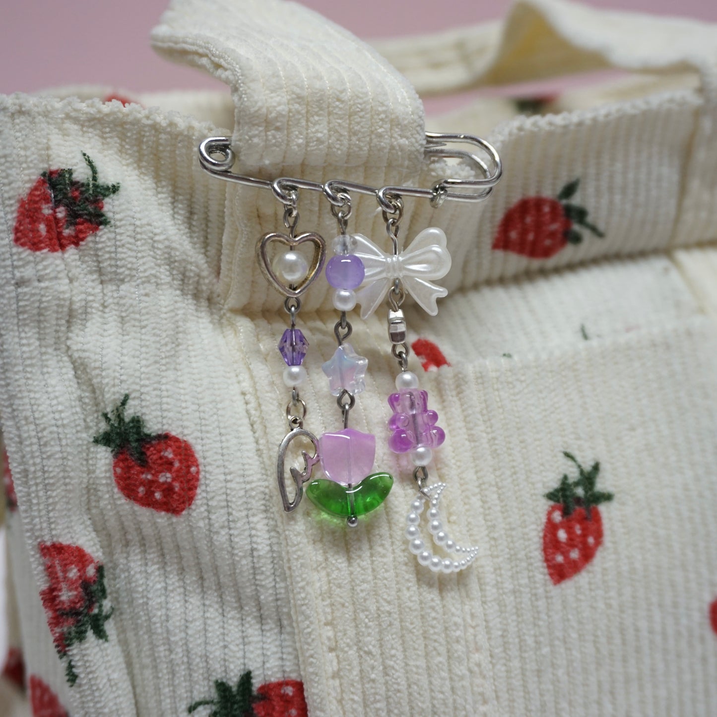 'Oh Lilac' Bag Pins