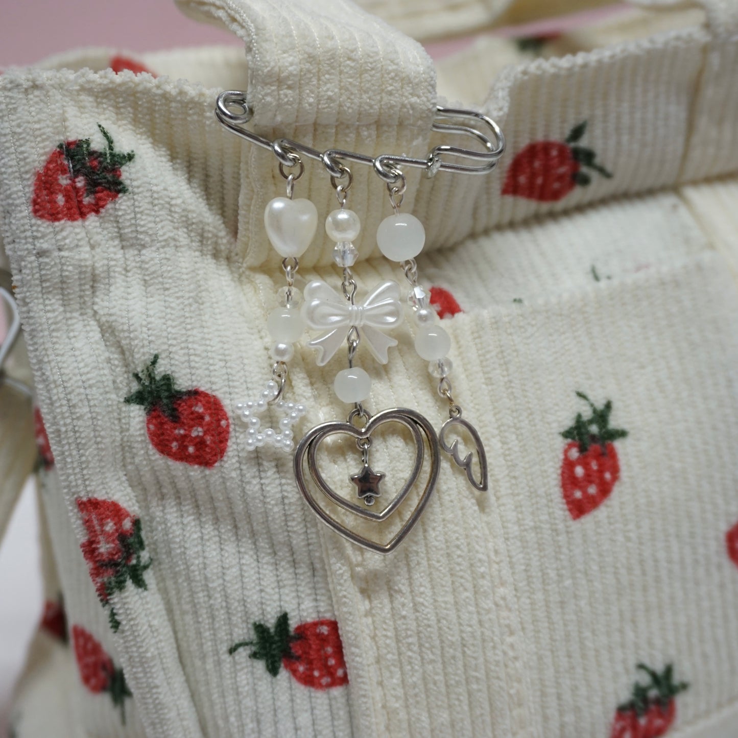 'Sweetest Whispers' Bag Pins