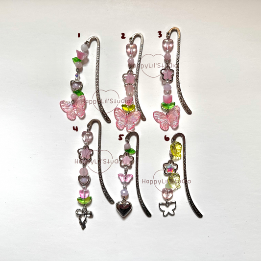 The Sweetest Pink Dream Dangle Bookmarks