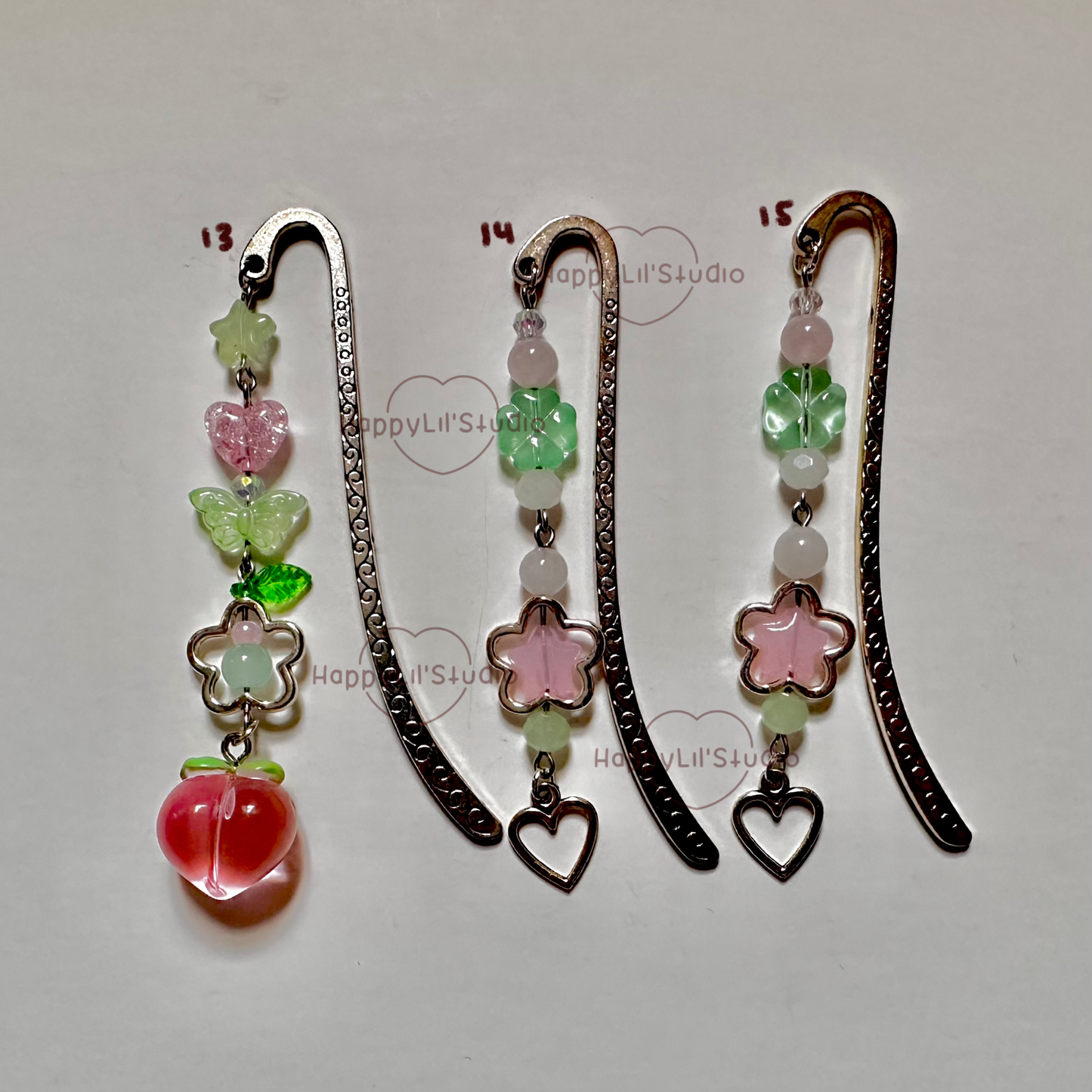 The Sweetest Pink Dream Dangle Bookmarks