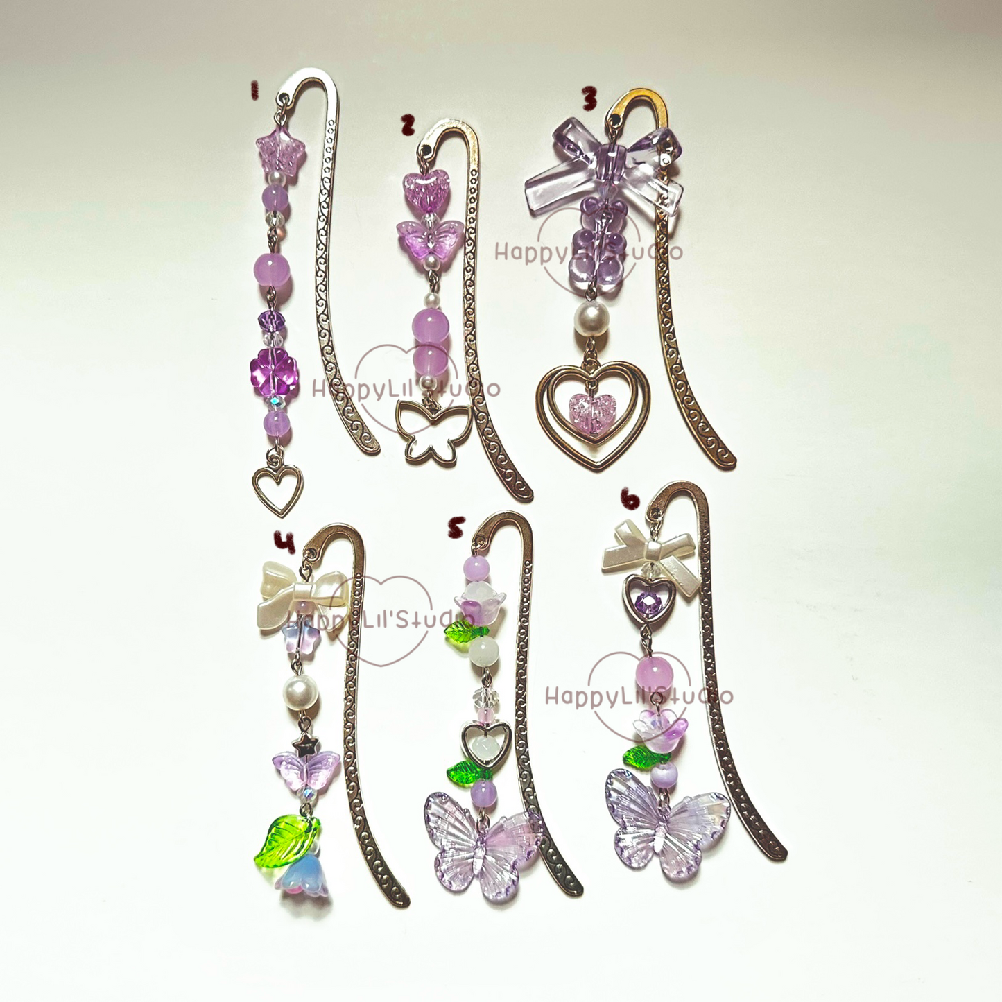 Berry Wish Dangle Bookmarks