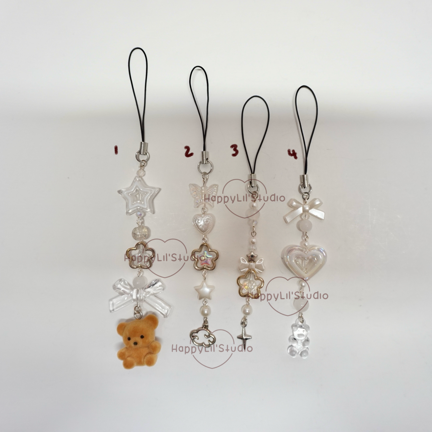 'Dreamy Quartz' Phone Charms