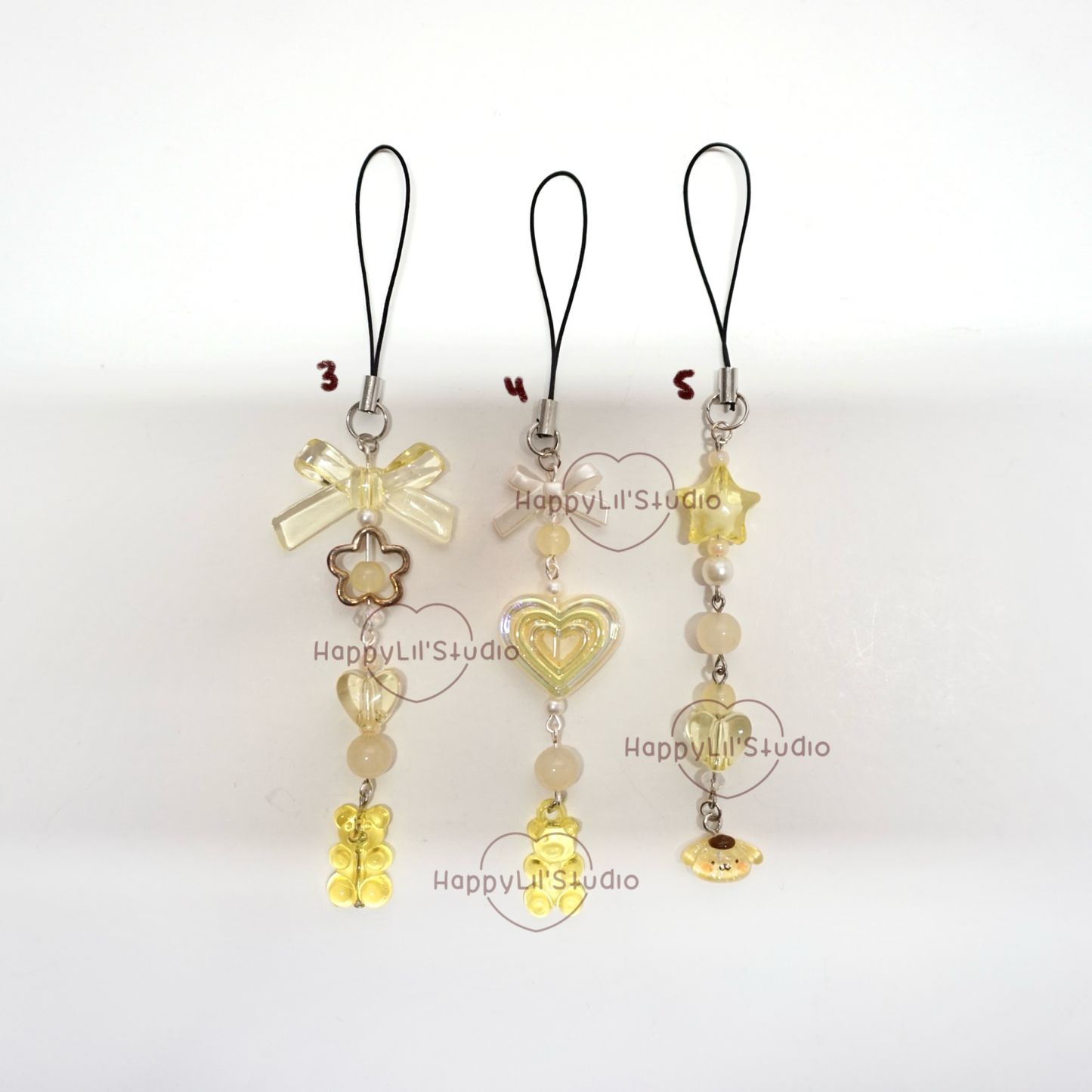 'Lovely Sunshine' Phone Charms