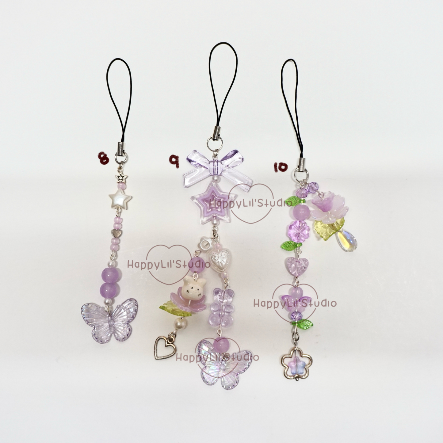 'So Berry Sweet' Phone Charms