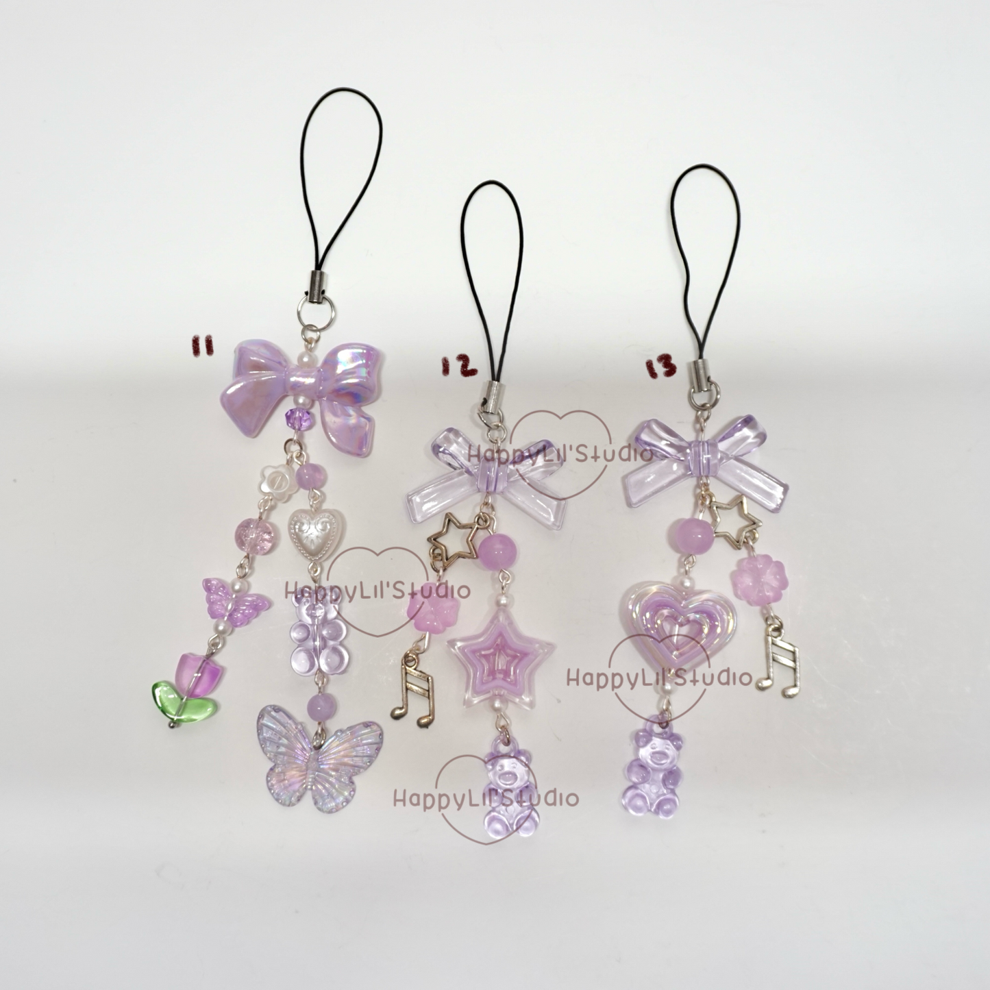 'So Berry Sweet' Phone Charms