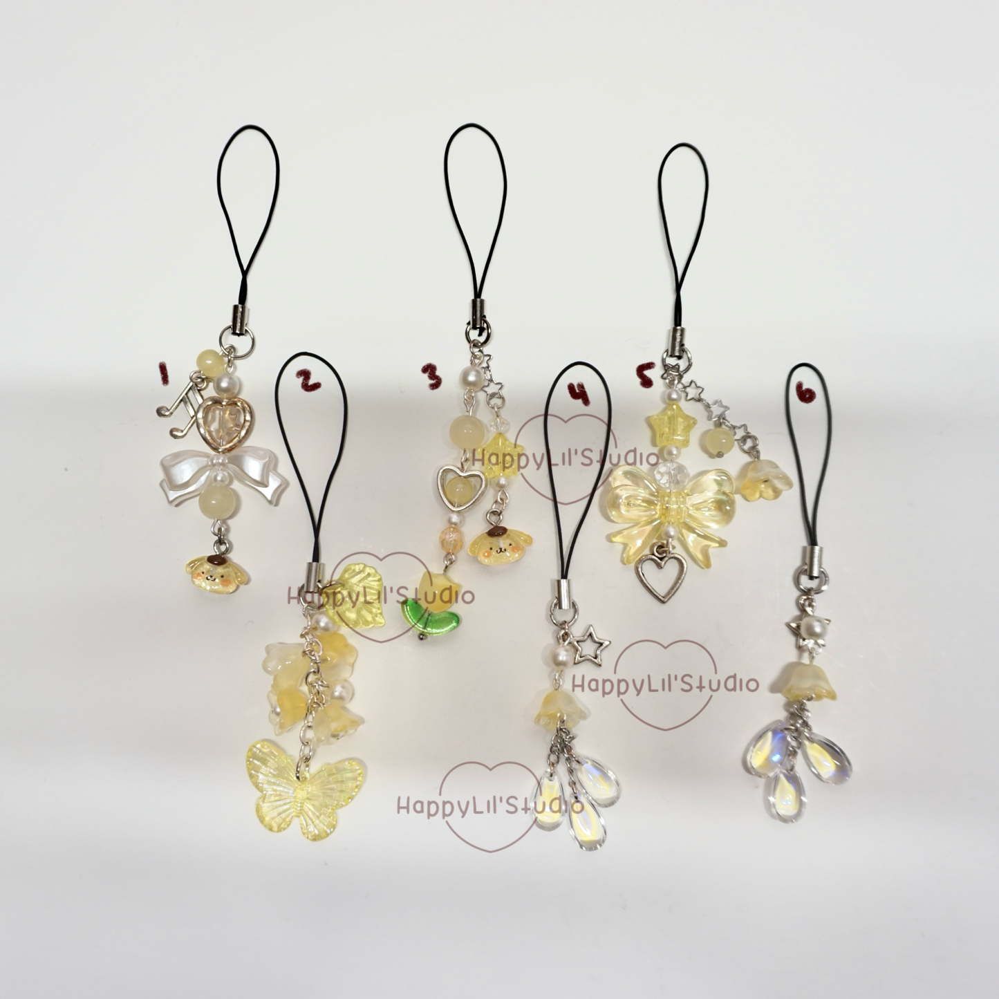 'Delightful Sunshine' Mini Phone Charms