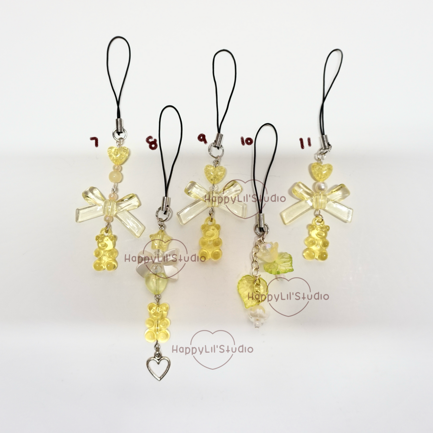 'Delightful Sunshine' Mini Phone Charms