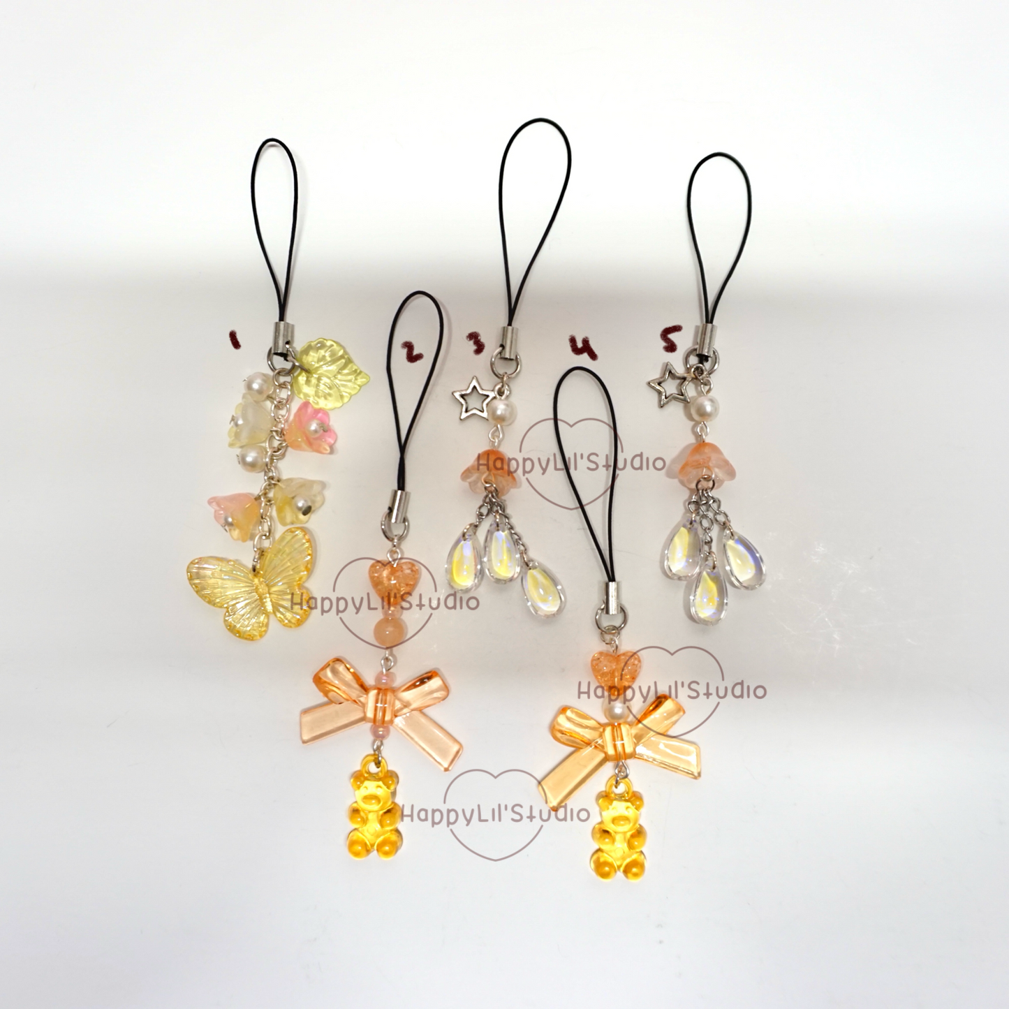 'Orange Dream' Mini Phone Charms