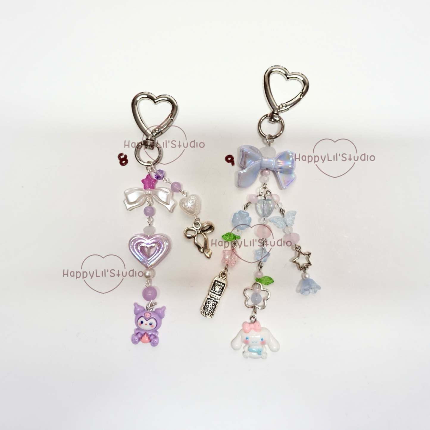 Pretty Dangle Keychains