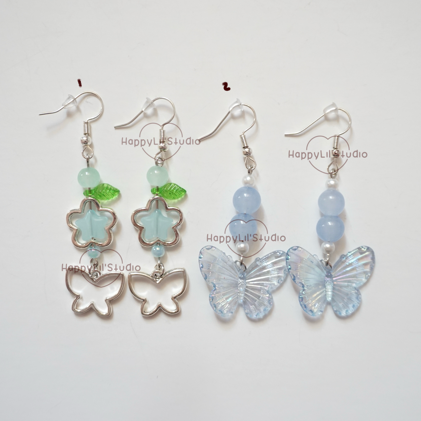 'Blueberry Pie' Earrings