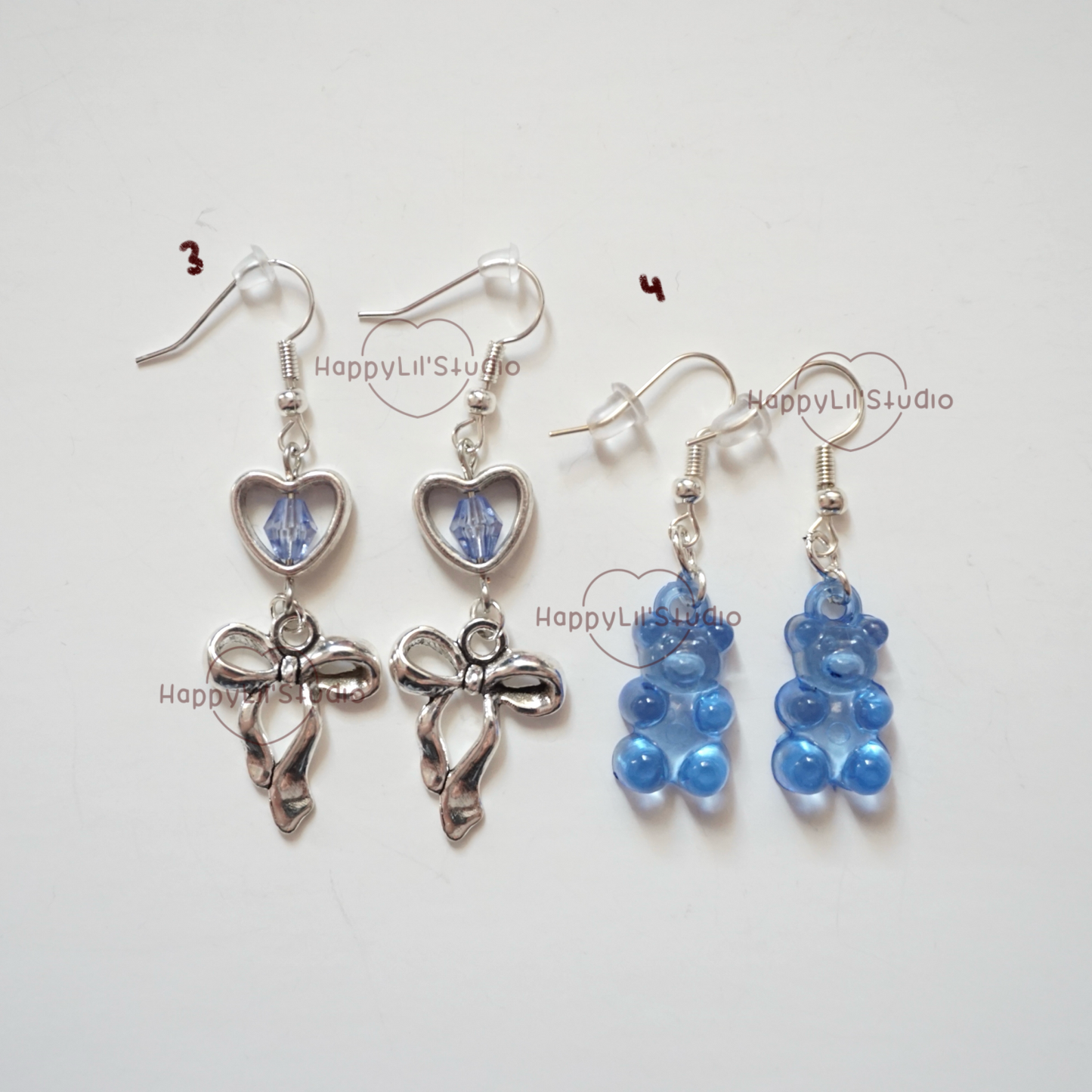 'Blueberry Pie' Earrings