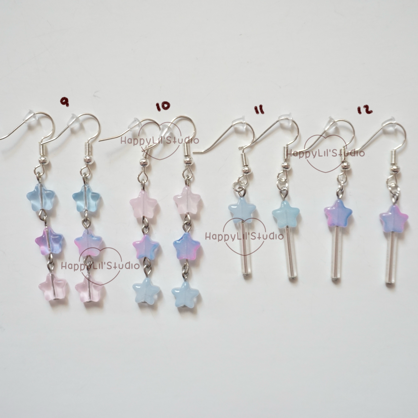 'Blueberry Pie' Earrings