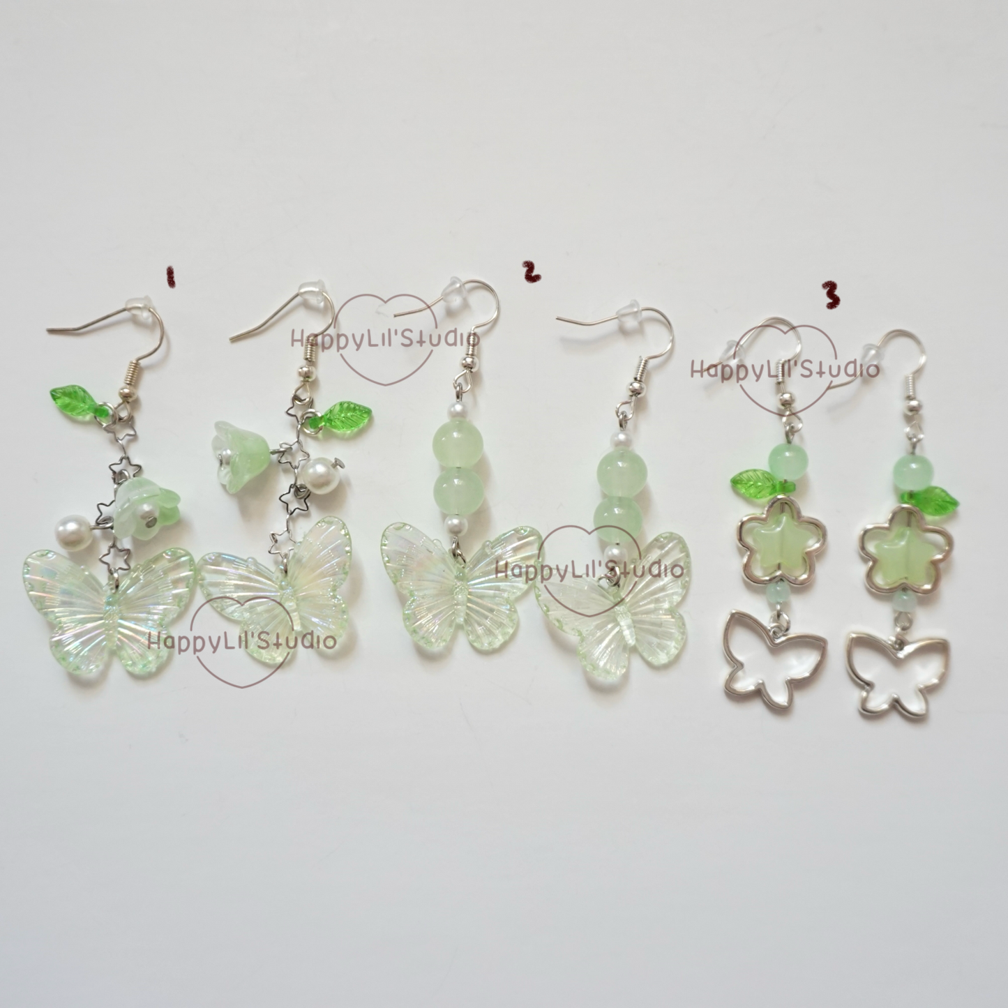 'Key-lime Pie' Earrings