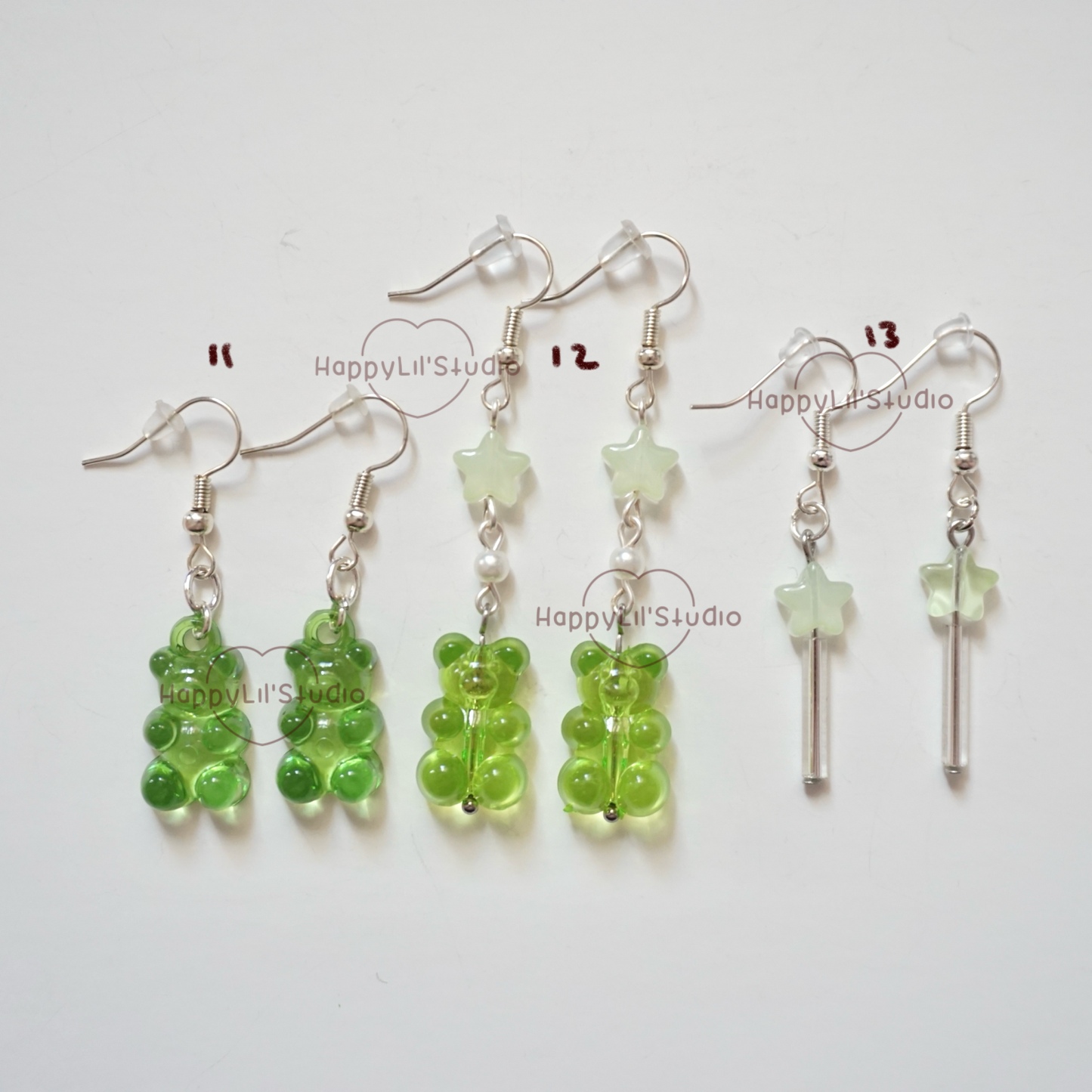 'Key-lime Pie' Earrings