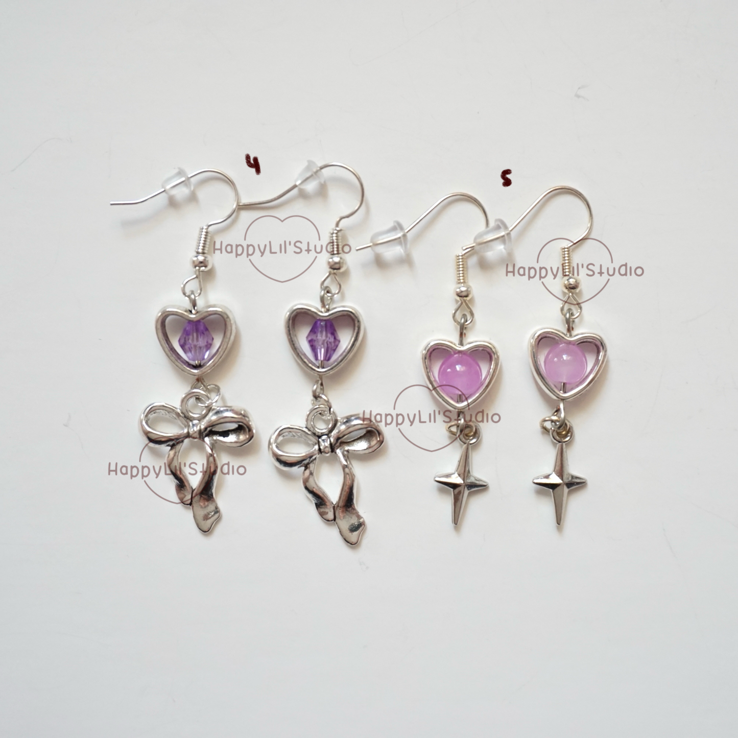 'Ube Mochi' Earrings