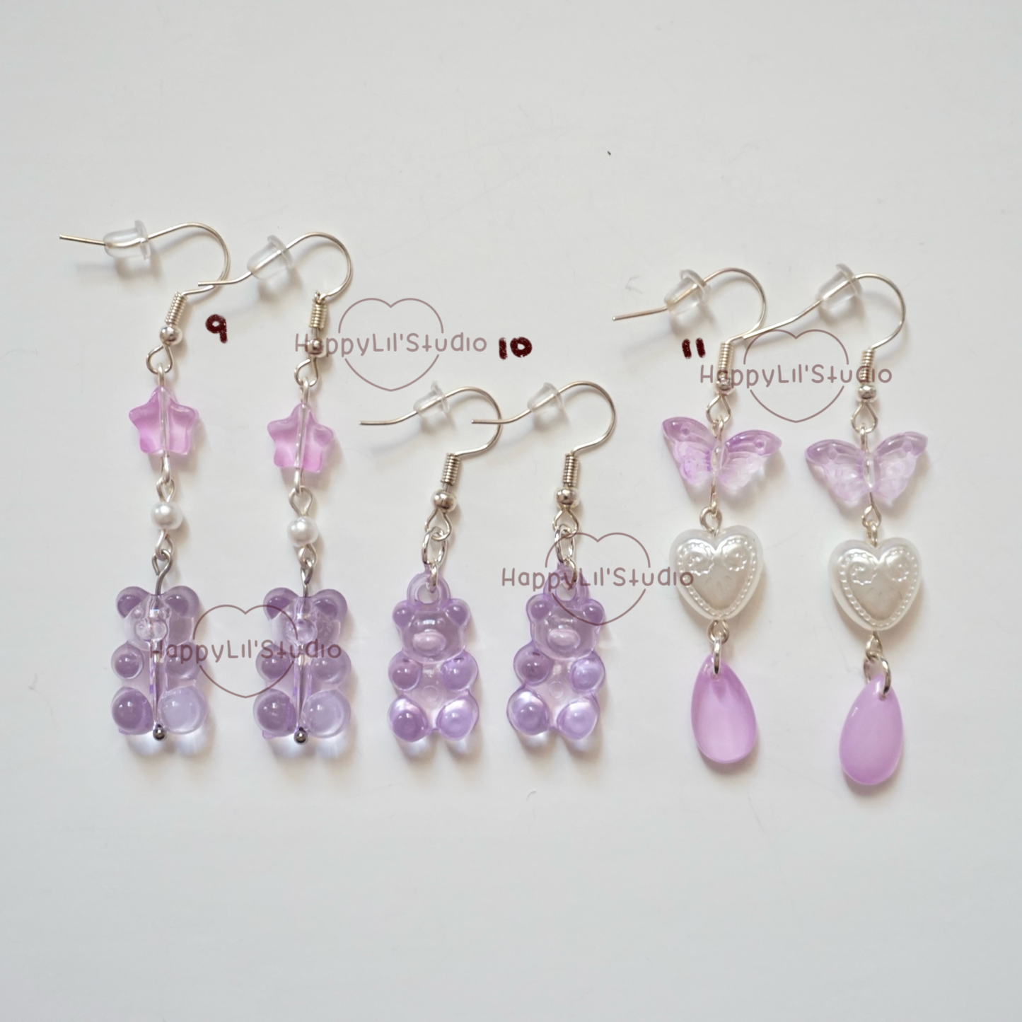 'Ube Mochi' Earrings