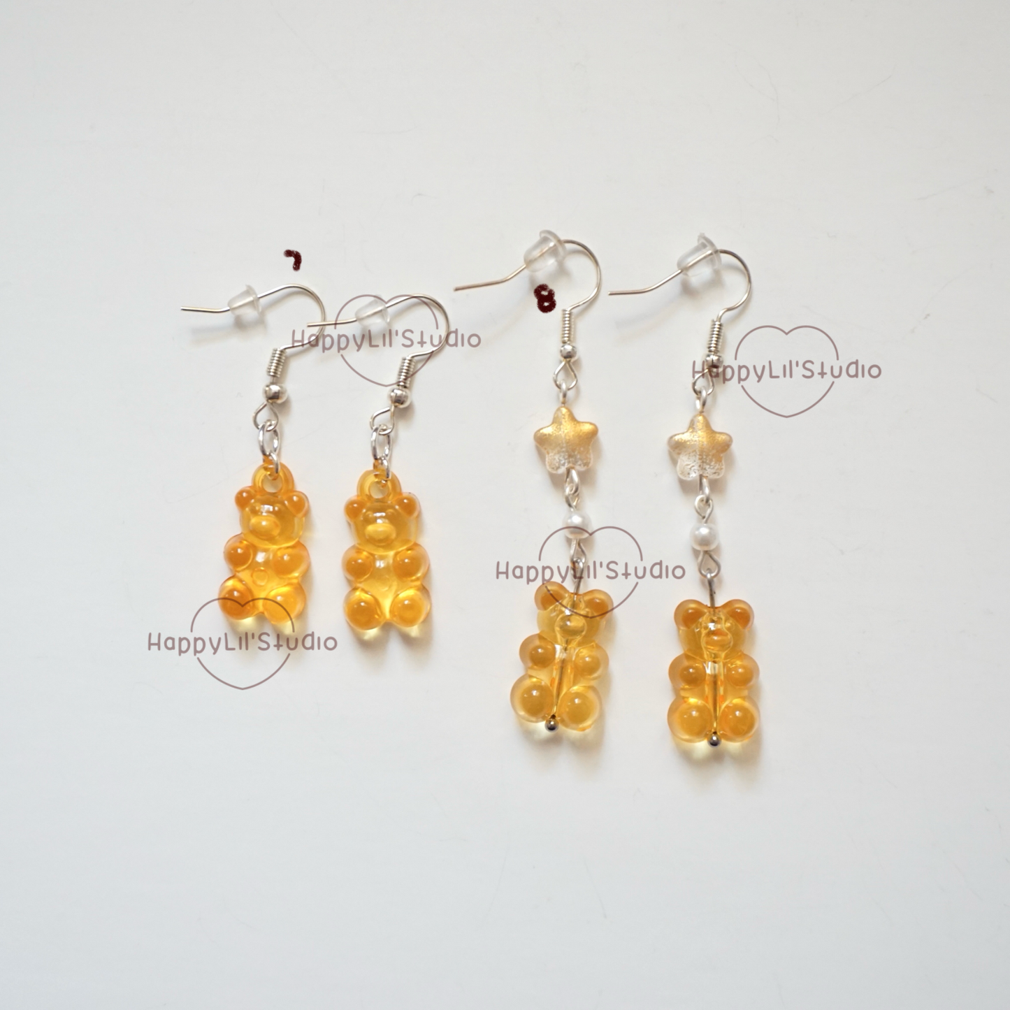 'Orange Creamsicle' Earrings