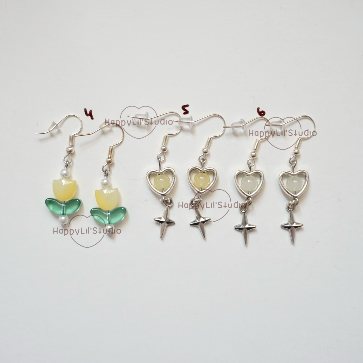 'Lemon Meringue' Earrings