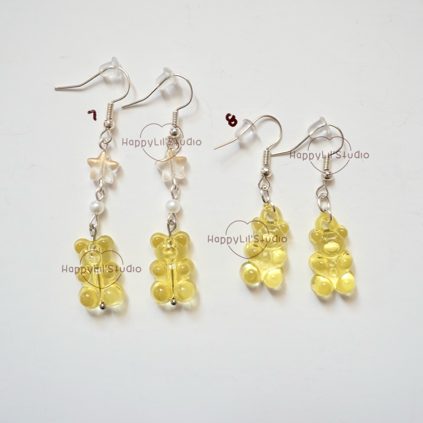 'Lemon Meringue' Earrings