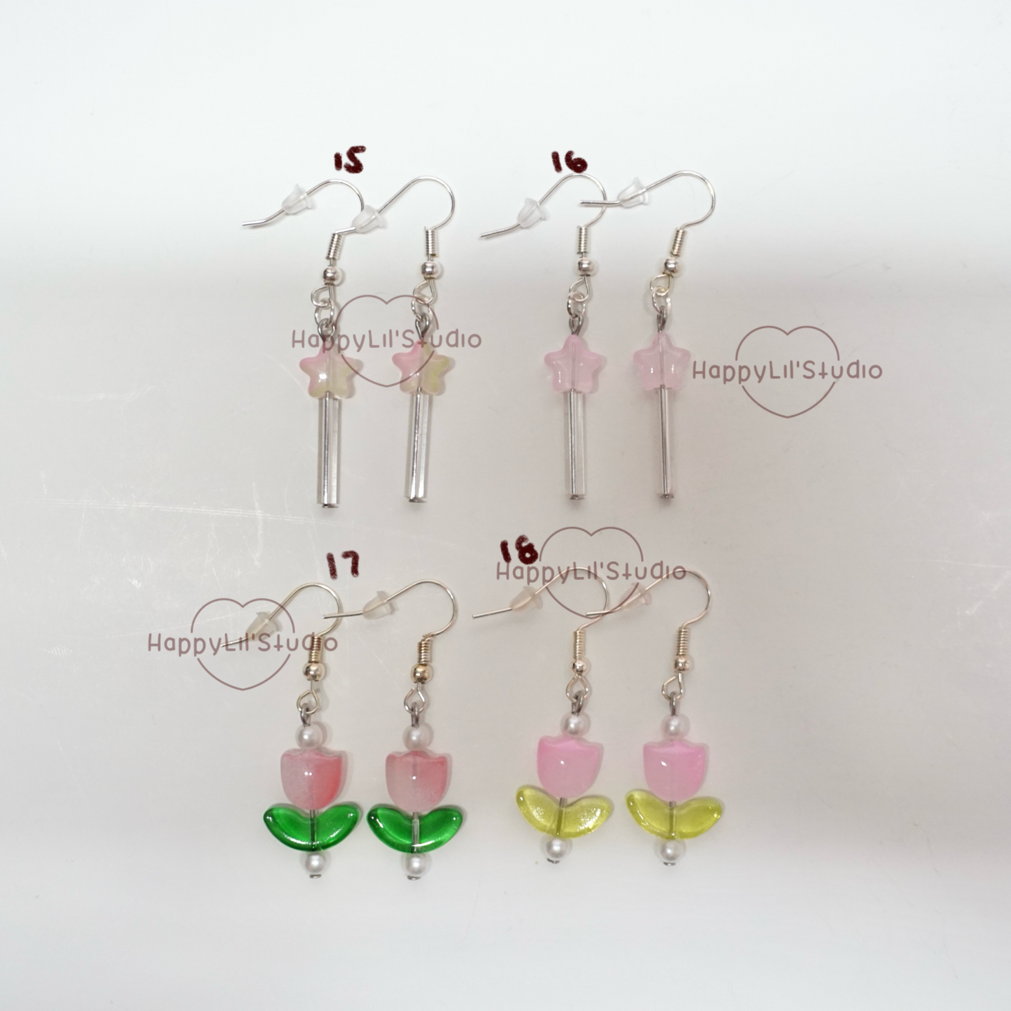 'Sweet Peach' Earrings