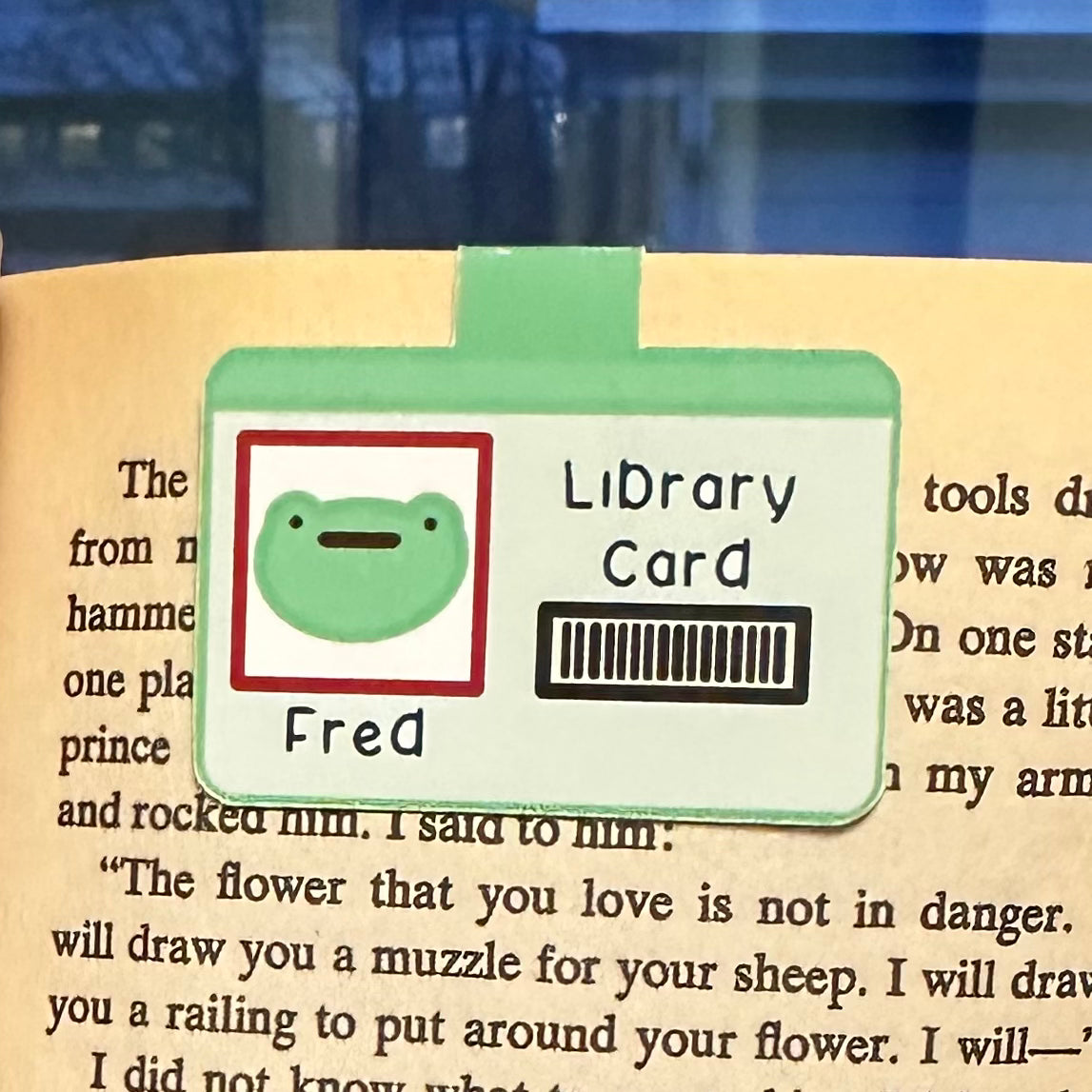 Fred Magnetic Bookmark