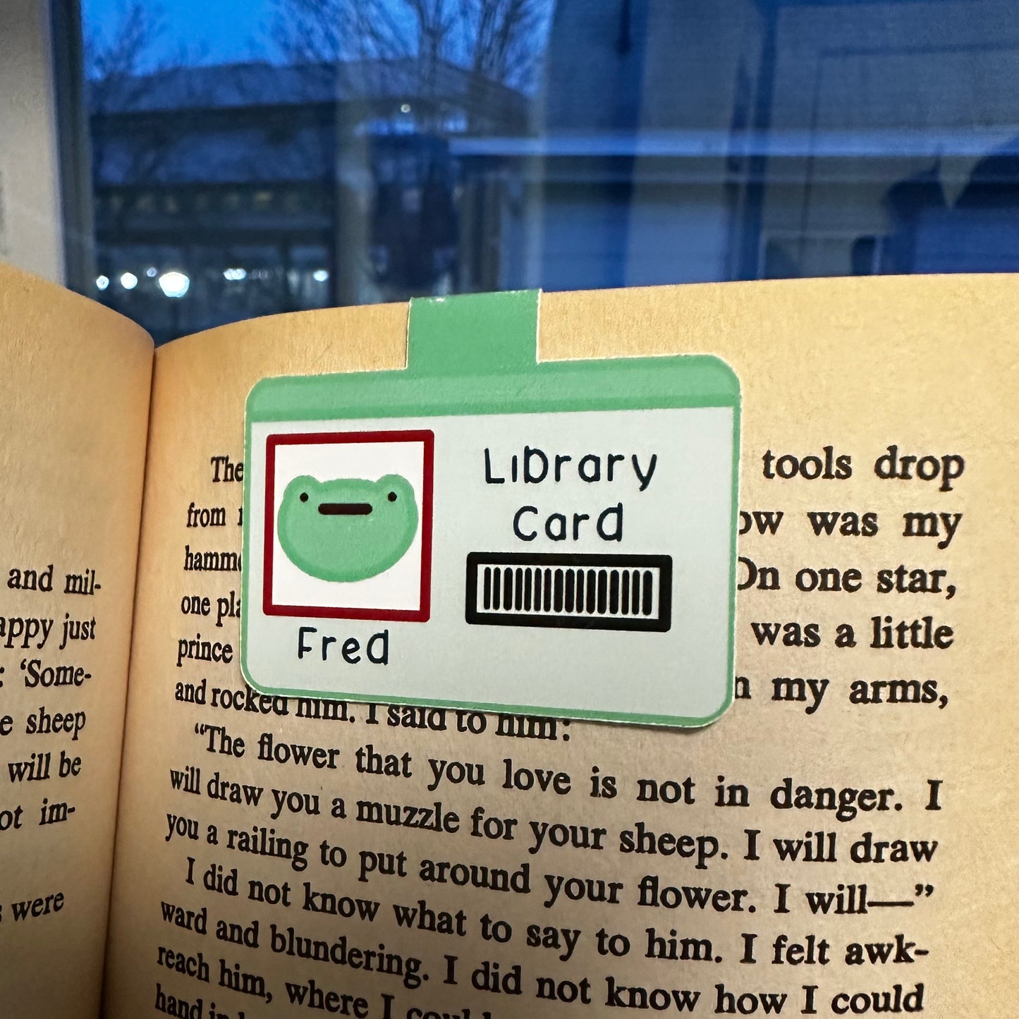 Fred Magnetic Bookmark