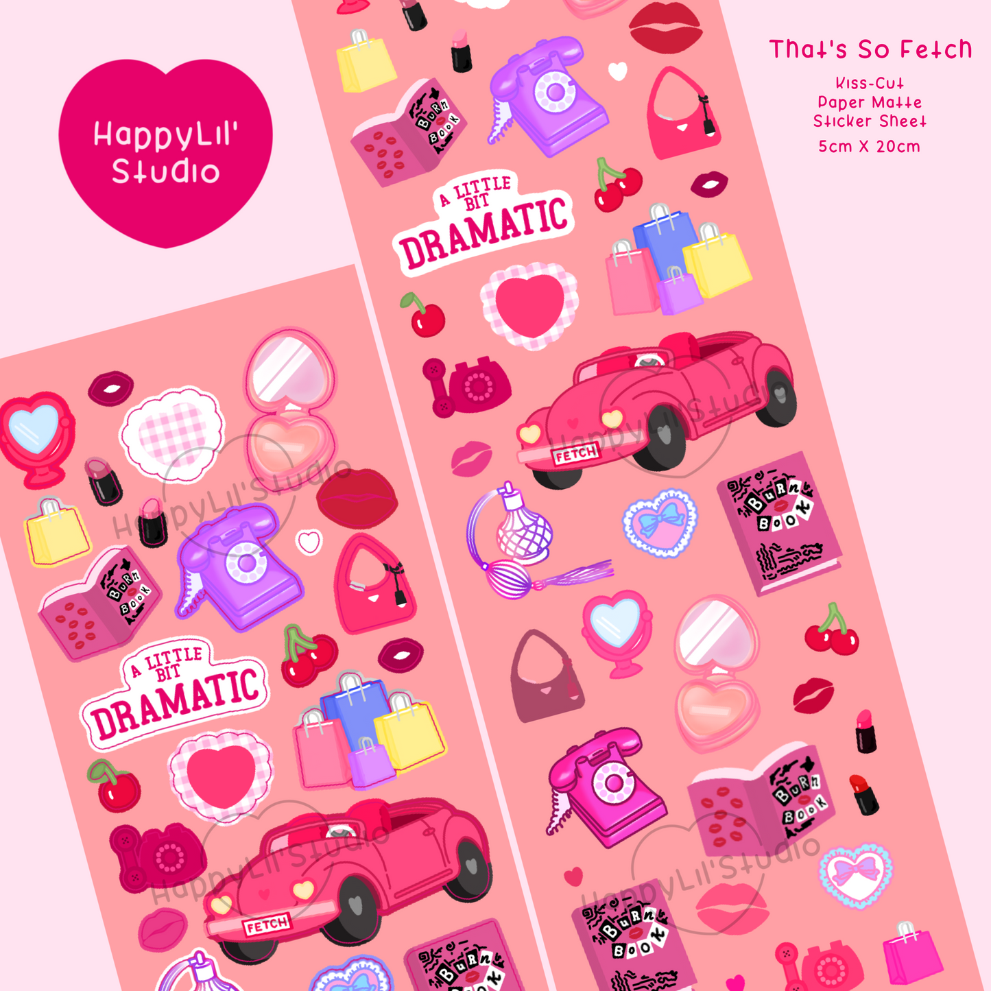 That's So Fetch Paper Matte Kiss-Cut Deco Sticker Sheet